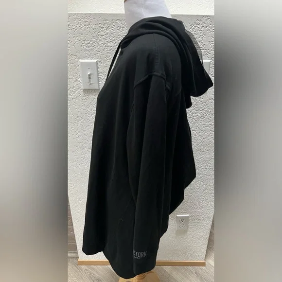 Victoria’s Secret sport black  hooded  pull Active Dress open back large - Picture 5 of 9